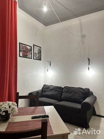 

Квартира-студия, 19 м², 2 кровати