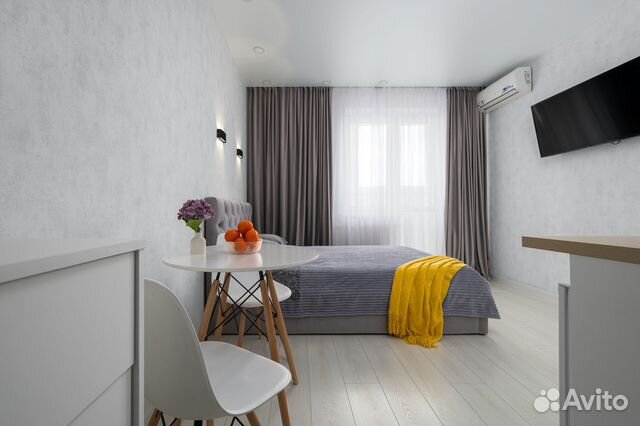 

Квартира-студия, 24 м², 1 кровать