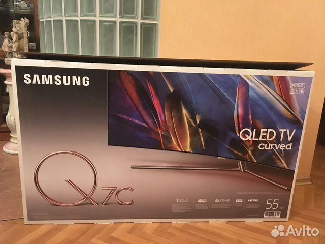 TV SAMSUNG 4K qled QE55Q7camuxru (Новый)