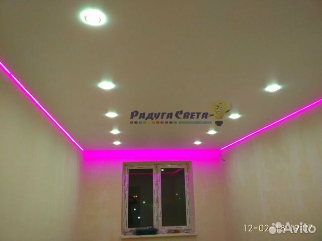Светодиодная лента подсветка освещение свет