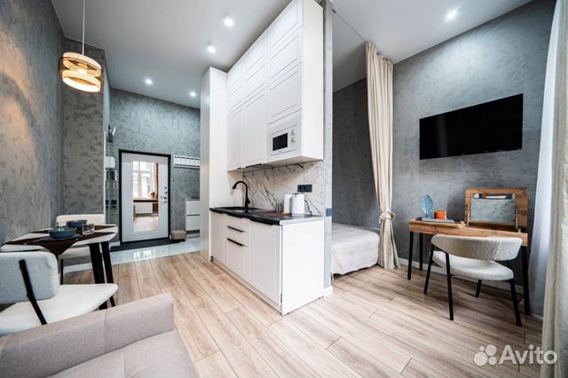 

Квартира-студия, 23 м², 1 кровать