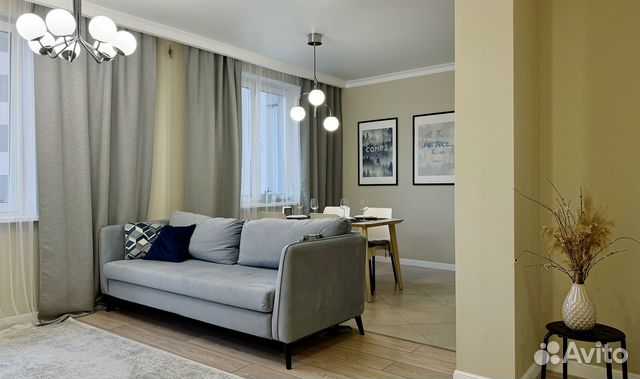 

3-к. квартира, 74 м², 3 кровати