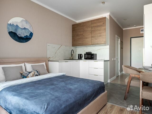 

Квартира-студия, 25 м², 1 кровать