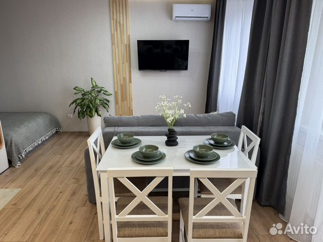 

Квартира-студия, 28 м², 2 кровати