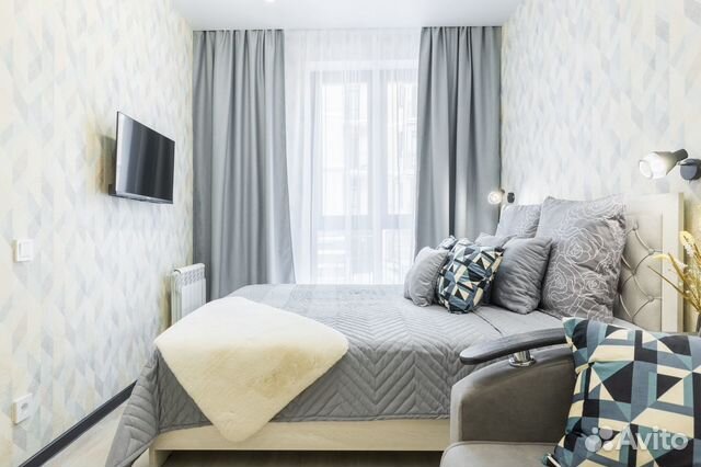 

1-к. квартира, 36 м², 2 кровати