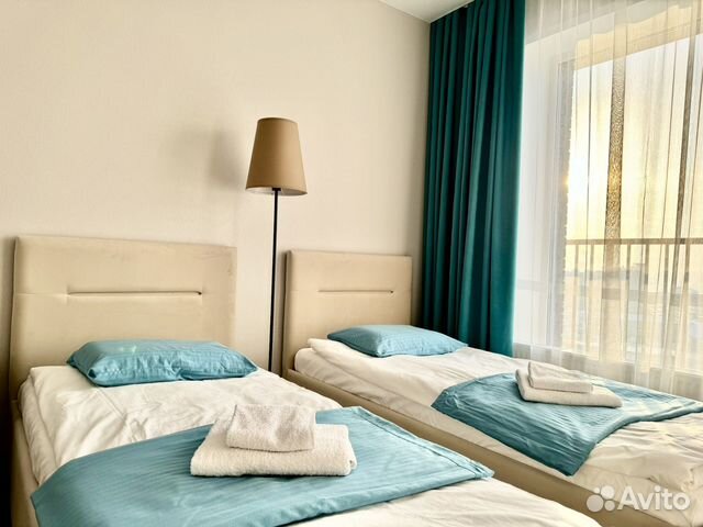 

Квартира-студия, 24 м², 2 кровати
