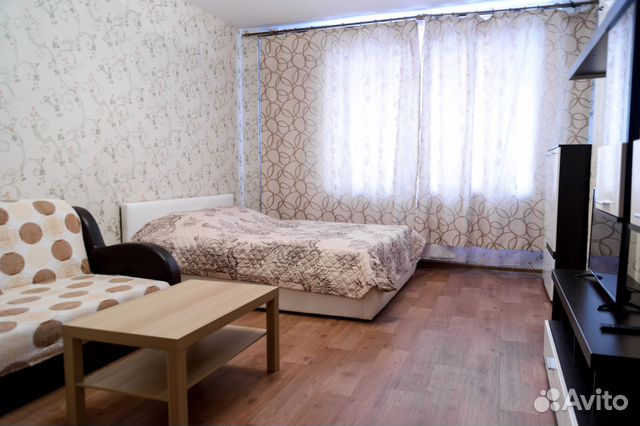 

1-к. квартира, 45 м², 2 кровати