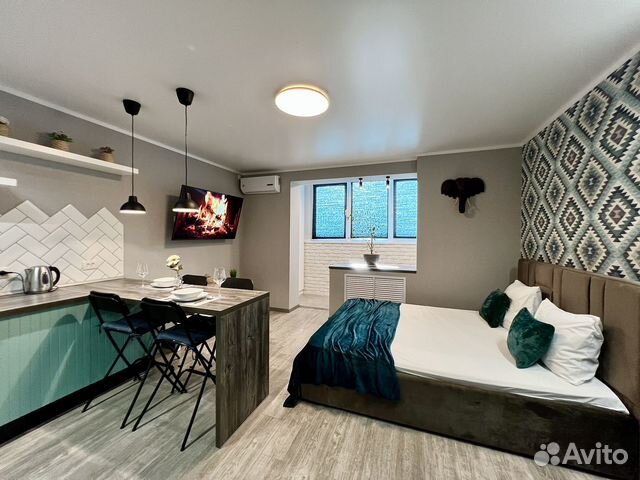 

Квартира-студия, 39 м², 2 кровати