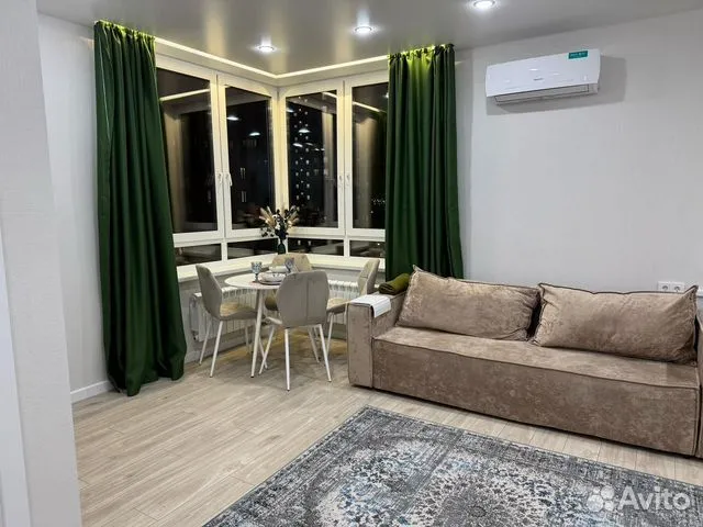 

1-к. квартира, 44 м², 2 кровати