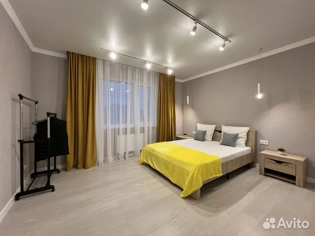 

1-к. квартира, 44 м², 2 кровати