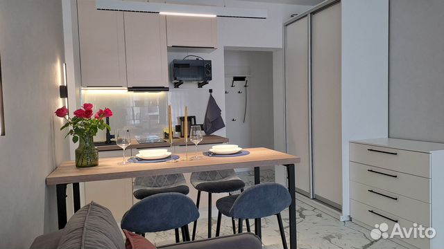 

Квартира-студия, 30 м², 3 кровати