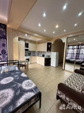 

Квартира-студия, 32 м², 3 кровати