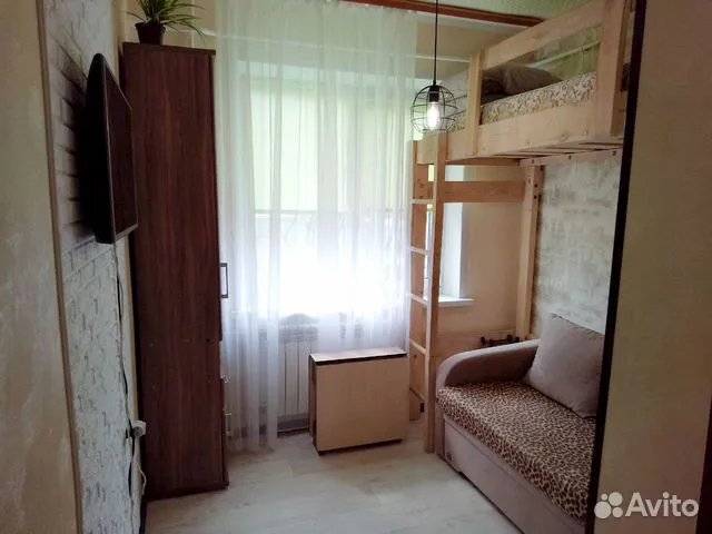 

Квартира-студия, 16 м², 2 кровати