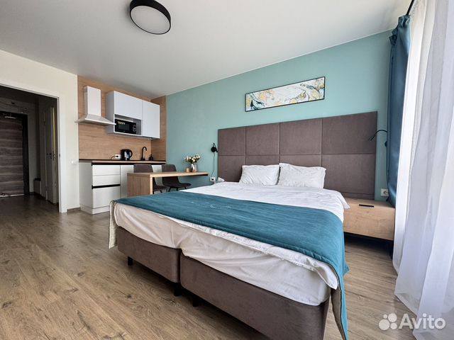 

Квартира-студия, 24,4 м², 1 кровать