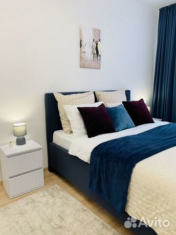 

1-к. квартира, 42 м², 2 кровати