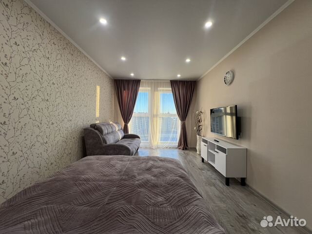 

1-к. квартира, 40 м², 2 кровати