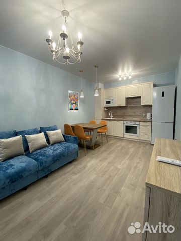 

2-к. квартира, 48 м², 2 кровати