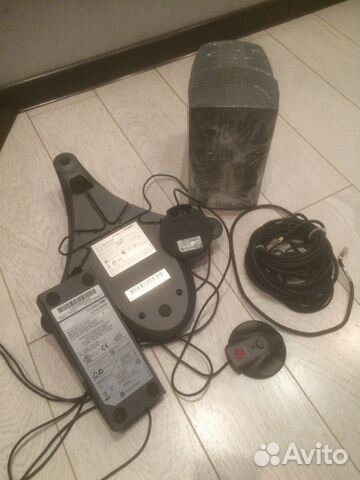 Polycom аудиоконференция 2 микрофона+сабвуфер