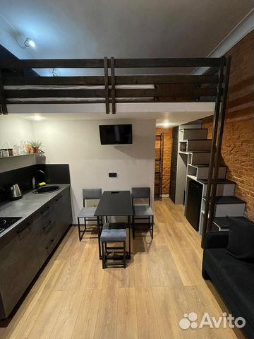 

Квартира-студия, 18 м², 2 кровати