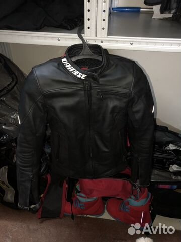 Dainese мотоциклетная кожаная куртка. Unisex Dainese мотоциклетная кожаная куртка. Unisex