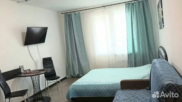 

Квартира-студия, 25 м², 2 кровати
