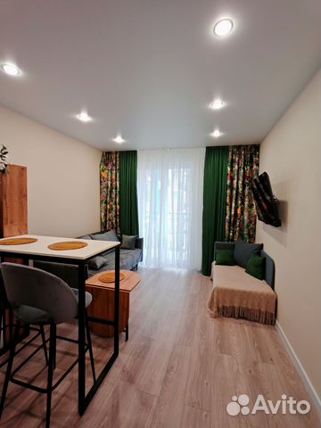 

Квартира-студия, 28 м², 2 кровати