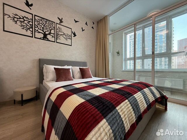 

Квартира-студия, 32 м², 2 кровати