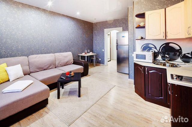 

Квартира-студия, 35 м², 2 кровати
