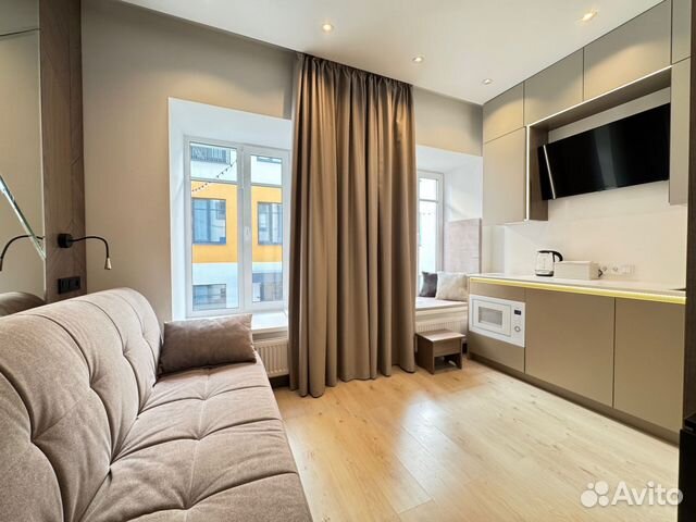 

Квартира-студия, 18 м², 1 кровать