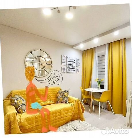 

1-к. квартира, 33 м², 3 кровати