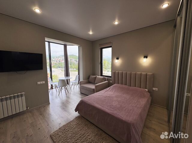 

Квартира-студия, 35 м², 1 кровать