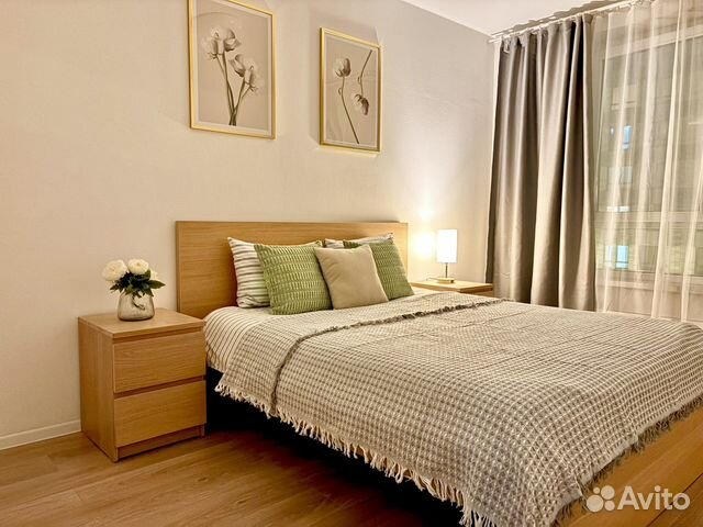 

1-к. квартира, 51 м², 2 кровати