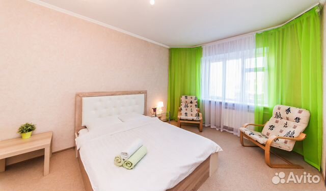 

1-к. квартира, 38 м², 2 кровати