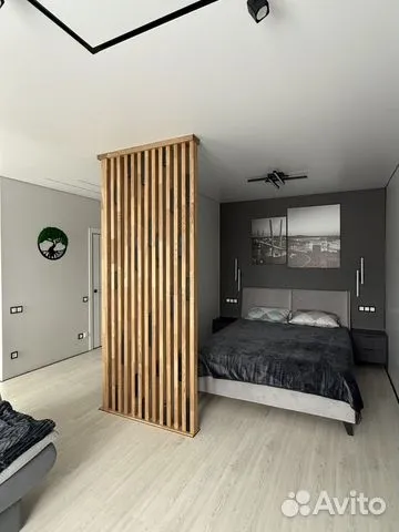 

Квартира-студия, 43 м², 2 кровати