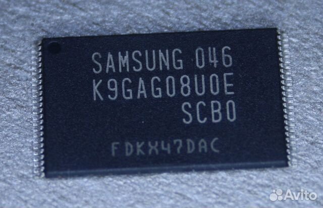Микросхема Nand SAMSUNG K9GAG08U0E