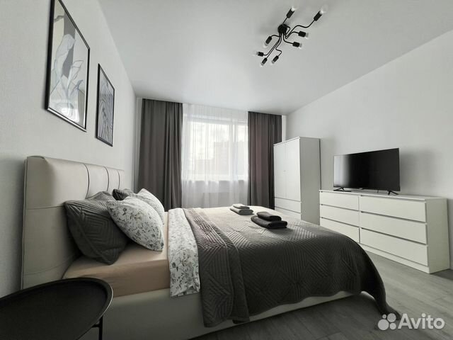 

1-к. квартира, 42 м², 2 кровати