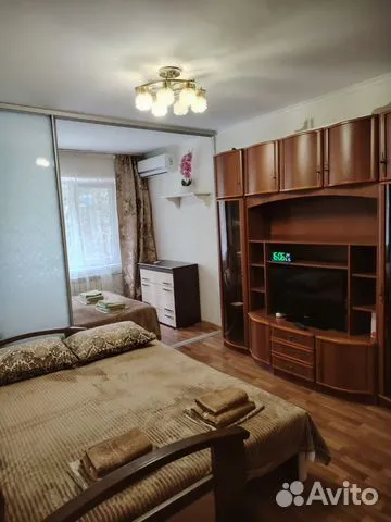 

1-к. квартира, 30 м², 2 кровати