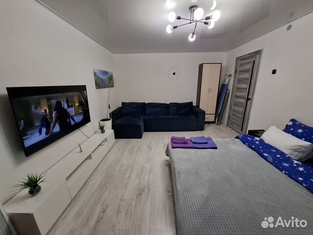 

1-к. квартира, 44,4 м², 2 кровати