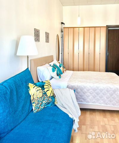 

Квартира-студия, 39 м², 2 кровати