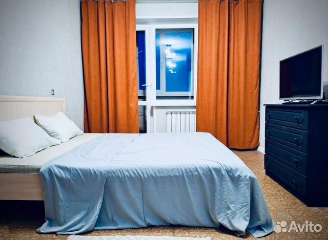 

1-к. квартира, 44 м², 1 кровать