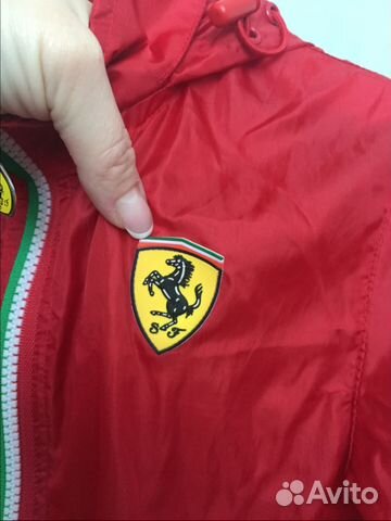 Куртка-ветровка Ferrari Оригинал