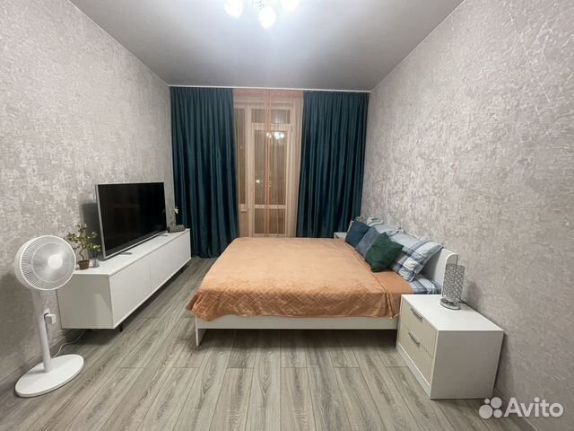 

1-к. квартира, 34,5 м², 2 кровати