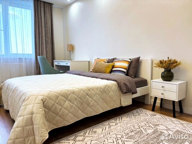 

1-к. квартира, 57 м², 2 кровати