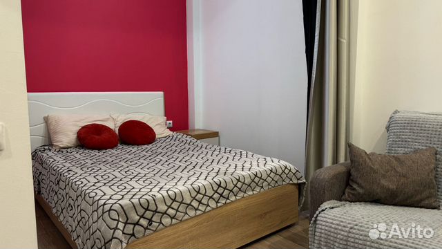 

Квартира-студия, 53 м², 2 кровати