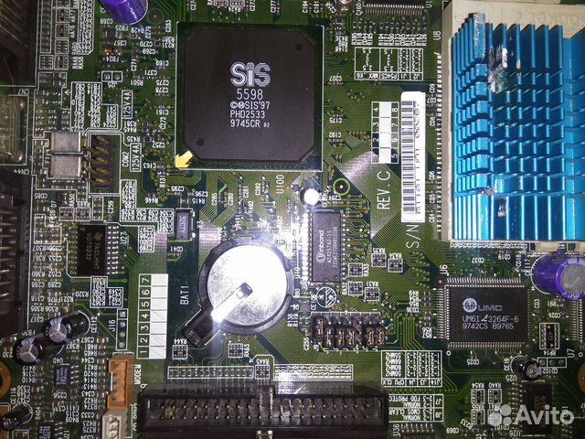 Комплект Intel 133/SDRam 64mb/SiS 5598/USB