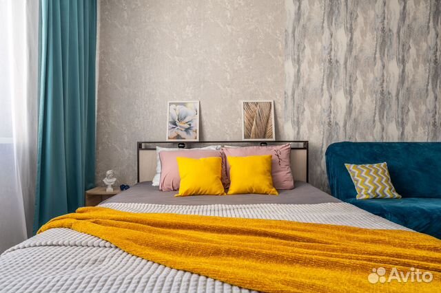 

1-к. квартира, 43 м², 3 кровати