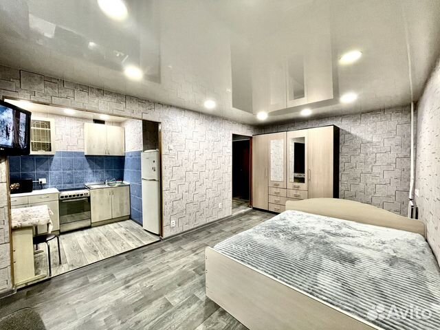 

Квартира-студия, 30 м², 2 кровати