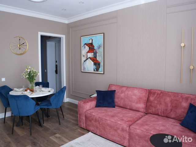 

2-к. квартира, 39 м², 2 кровати