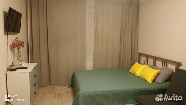 

Квартира-студия, 23 м², 2 кровати