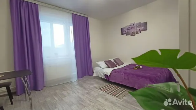 

Квартира-студия, 25 м², 1 кровать